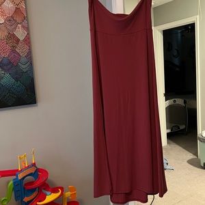 LuLaRoe maxi skirt. Size 2xl.